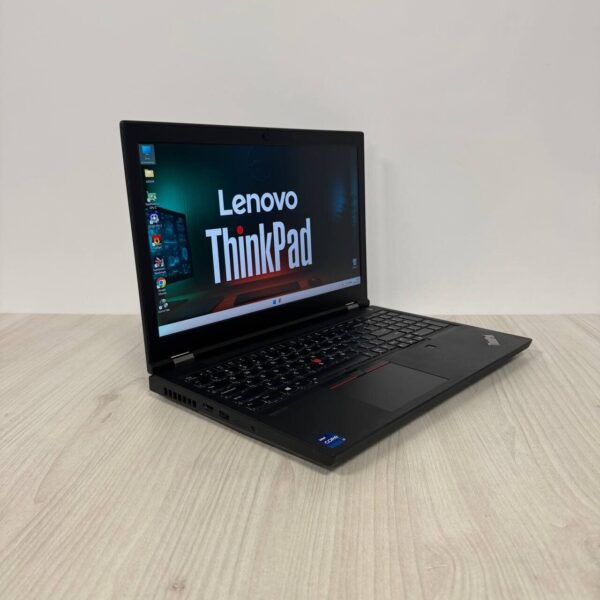 Мобільна робоча станція Lenovo ThinkPad P15 Gen 2 / 15.6" (1920x1080) IPS / Intel Core i7-11800H (8 (16) ядер по 2.3 - 4.6 GHz) / 32 GB DDR4 / 1000 GB SSD NVMe / nVidia RTX A4000, 8 GB GDDR6, 256-bit / WebCam - Зображення 4