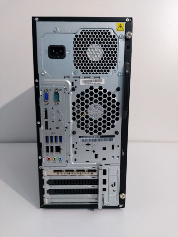 Комплект: Lenovo ThinkCentre M800 Tower / Intel Core i5-6500T (4 ядра по 2.5 - 3.1 GHz) / 16 GB DDR4 / 512 GB SSD + 500 GB HDD / nVidia Quadro P2000, 5 GB GDDR5, 160-bit / DVD-ROM + Монітор LG 24MB37PM-B / 24" (1920x1080) IPS - Зображення 4