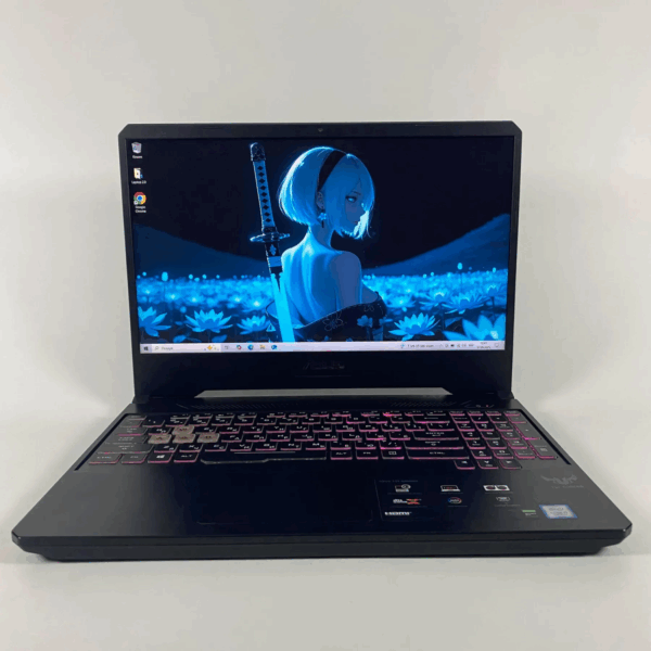 Ігровий ноутбук Б-клас Asus TUF Gaming FX505GD / 15.6" (1920x1080) IPS / Intel Core i7-9750H (6 (12) ядер по 2.6 - 4.5 GHz) / 16 GB DDR4 / 512 GB SSD / nVidia GeForce GTX 1650, 4 GB GDDR6, 128-bit / WebCam / HDMI