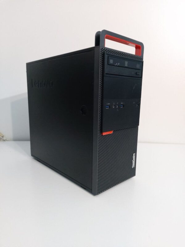 Комплект: Lenovo ThinkCentre M800 Tower / Intel Core i5-6500 (4 ядра по 3.2 - 3.6 GHz) / 16 GB DDR4 / 120 GB SSD + 512 GB SSD / nVidia GeForce GTX 950, 2 GB GDDR5, 128-bit / DVD-ROM + Монітор LG 24MB37PM-B / 24" (1920x1080) IPS - Зображення 2