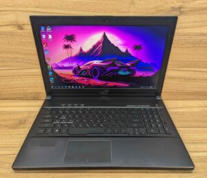 Ігровий ноутбук Asus ROG GU501GM / 15.6" (1920x1080) IPS / Intel Core i7-8750H (6 (12) ядер по 2.2 - 4.1 GHz) / 32 GB DDR4 / 256 GB SSD + 1000 GB HDD / nVidia GeForce GTX 1060, 6 GB GDDR5, 192-bit / WebCam / Windows 10