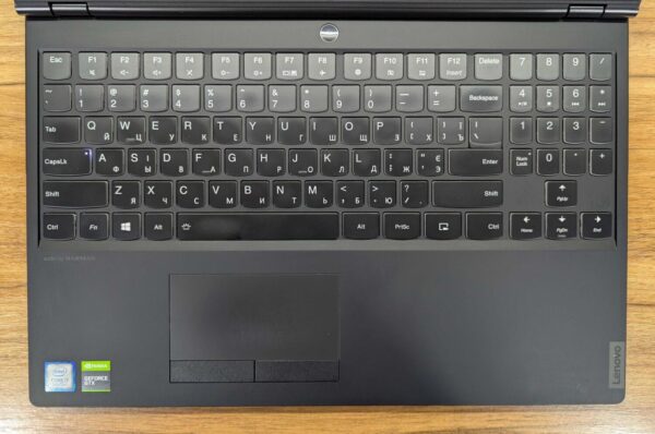 Ігровий ноутбук Lenovo Legion Y540-15IRH / 15.6" (1920x1080) IPS / Intel Core i7-9750HF (6 (12) ядер по 2.6 - 4.5 GHz) / 16 GB DDR4 / 256 GB SSD + 1000 GB HDD / nVidia GeForce GTX 1660 Ti, 6 GB GDDR6, 192-bit / HDMI / Windows 10 - Зображення 2
