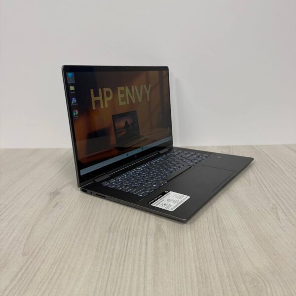 Ультрабук-трансформер HP Envy x360 15-fe1073cl / 15.6" (1920x1080) IPS Touch / Intel Core Ultra 7 155U (12 (14) ядер по 1.7 - 4.8 GHz) / 32 GB DDR5 / 1000 GB SSD NVMe / Intel Graphics / WebCam - Зображення 4