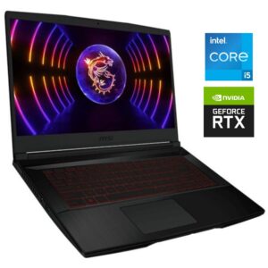 Ігровий ноутбук Б-клас MSI GF63 Thin 11UC / 15.6" (1920x1080) IPS / Intel Core i5-11400H (6 (12) ядер по 2.7 - 4.5 GHz) / 8 GB DDR4 / 512 GB SSD NVMe / nVidia GeForce RTX 3050, 4 GB GDDR6, 128-bit / WebCam
