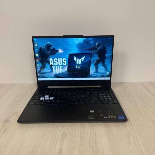 Ігровий ноутбук Asus TUF Dash F15 FX517ZM / 15.6" (1920x1080) IPS / Intel Core i7-12650H (10 (16) ядер по 3.5 - 4.7 GHz) / 16 GB DDR5 / 512 GB SSD NVMe / nVidia GeForce RTX 3070, 8 GB GDDR6, 256-bit / WebCam - Зображення 2