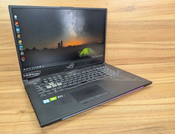 Ігровий ноутбук Б-клас Asus ROG Strix GL704G / 17.3" (1920x1080) IPS / Intel Core i7-8750H (6 (12) ядер по 2.2 - 4.1 GHz) / 16 GB DDR4 / 512 GB SSD + 256 GB SSD / nVidia GeForce RTX 2070, 8 GB GDDR6, 256-bit / HDMI / Windows 10 - Зображення 5