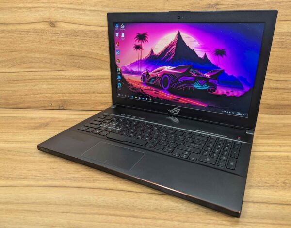Ігровий ноутбук Asus ROG GU501GM / 15.6" (1920x1080) IPS / Intel Core i7-8750H (6 (12) ядер по 2.2 - 4.1 GHz) / 32 GB DDR4 / 256 GB SSD + 1000 GB HDD / nVidia GeForce GTX 1060, 6 GB GDDR5, 192-bit / WebCam / Windows 10 - Зображення 4