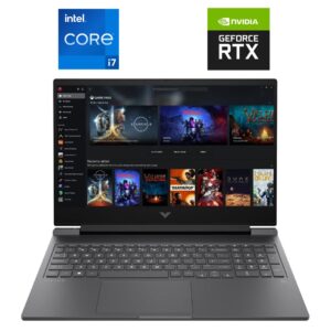 Ігровий ноутбук Б-клас HP Victus 16-r0085cl / 16.1" (1920x1080) IPS / Intel Core i7-13700H (14 (20) ядер по 2.4 - 5.0 GHz) / 16 GB DDR5 / 512 GB SSD NVMe / nVidia GeForce RTX 4070, 8 GB GDDR6, 128-bit / WebCam