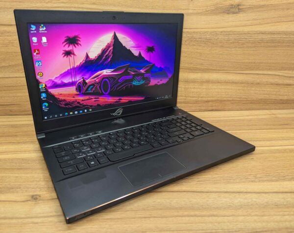 Ігровий ноутбук Asus ROG GU501GM / 15.6" (1920x1080) IPS / Intel Core i7-8750H (6 (12) ядер по 2.2 - 4.1 GHz) / 32 GB DDR4 / 256 GB SSD + 1000 GB HDD / nVidia GeForce GTX 1060, 6 GB GDDR5, 192-bit / WebCam / Windows 10 - Зображення 3