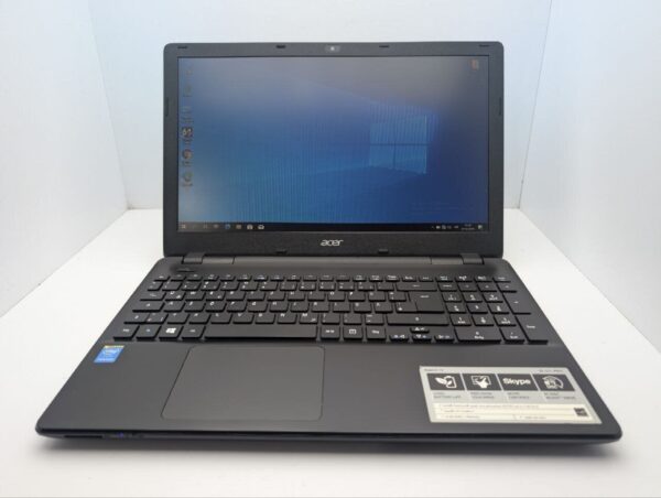 Ноутбук Acer Aspire E5-511 / 15.6" (1366x768) TN / Intel Pentium N3530 (4 ядра по 2.16 - 2.58 GHz) / 8 GB DDR3 / 120 GB SSD / Intel HD Graphics / WebCam / DVD-ROM - Зображення 2