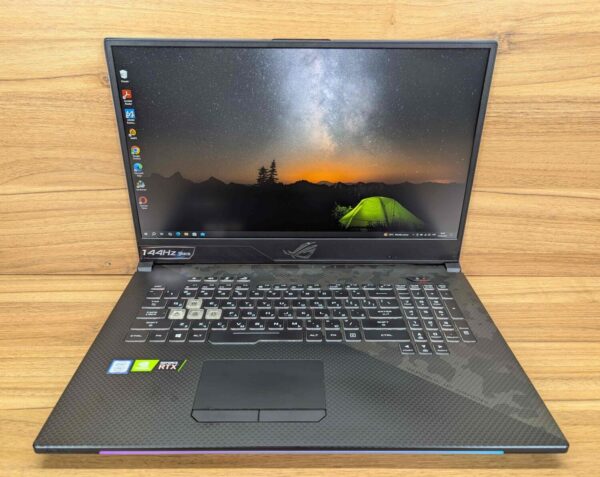 Ігровий ноутбук Б-клас Asus ROG Strix GL704G / 17.3" (1920x1080) IPS / Intel Core i7-8750H (6 (12) ядер по 2.2 - 4.1 GHz) / 16 GB DDR4 / 512 GB SSD + 256 GB SSD / nVidia GeForce RTX 2070, 8 GB GDDR6, 256-bit / HDMI / Windows 10