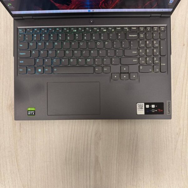 Ігровий ноутбук Б-клас Lenovo Legion 5 Pro 16ARH7H / 16" (2560x1600) IPS / AMD Ryzen 7 6800H (8 (16) ядер по 3.2 - 4.7 GHz) / 16 GB DDR5 / 1000 GB SSD NVMe / nVidia GeForce RTX 3070 Ti, 8 GB GDDR6, 256-bit / WebCam - Зображення 7