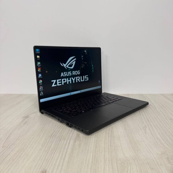 Ігровий ноутбук Asus ROG Zephyrus G15 GA503RM / 15.6" (1920x1080) IPS / AMD Ryzen 9 6900HS (8 (16) ядер по 3.3 - 4.9 GHz) / 16 GB DDR5 / 512 GB SSD NVMe / nVidia GeForce RTX 3060, 6 GB GDDR6, 192-bit / WebCam - Зображення 4