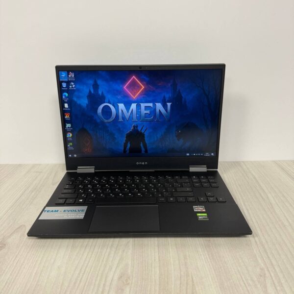 Ігровий ноутбук Б-клас HP Omen 15-en0044ur / 15.6" (1920x1080) IPS / AMD Ryzen 5 4500U (6 ядер по 2.3 - 4.0 GHz) / 16 GB DDR4 / 256 GB SSD NVMe / nVidia GeForce GTX 1650 Ti, 4 GB GDDR6, 128-bit / WebCam - Зображення 2