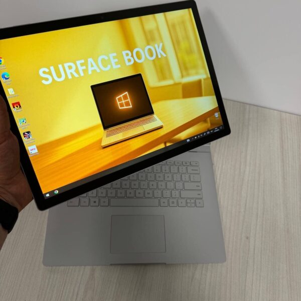 Ігровий ультрабук-трансформер Б-клас Microsoft Surface Book 2 / 15" (3240x2160) IPS Touch / Intel Core i7-8650U (4 (8) ядра по 1.9 - 4.2 GHz) / 16 GB DDR4 / 256 GB SSD NVMe / nVidia GeForce GTX 1060, 6 GB GDDR5, 192-bit / WebCam - Зображення 8