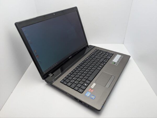 Ноутбук Acer Aspire 7750G / 17.3" (1600x900) TN / Intel Core i5-2450M (2 (4) ядра по 2.5 - 3.1 GHz) / 8 GB DDR3 / 120 GB SSD + 500 GB HDD / AMD Radeon HD 7670M, 1 GB GDDR3, 128-bit / WebCam / DVD-ROM - Зображення 6