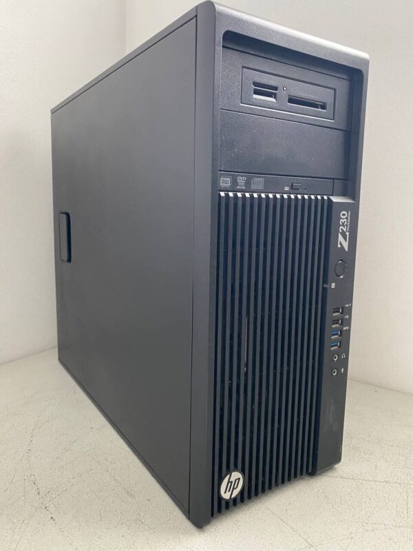 Робоча станція HP Workstation Z230 Tower / Intel Core i7-4770K (4 (8) ядра по 3.5 - 3.9 GHz) / 16 GB DDR3 / 256 GB SSD / nVidia Quadro K2000, 2 GB GDDR5, 128-bit / DVD-ROM - Зображення 3