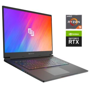Ігровий ультрабук Б-клас MainGear Vector Pro MG-VCP17A / 17.3" (2560x1440) IPS / AMD Ryzen 9 5900HX (8 (16) ядер по 3.3 - 4.6 GHz) / 16 GB DDR4 / 1000 GB SSD NVMe / nVidia GeForce RTX 3070, 8 GB GDDR6, 256-bit / WebCam