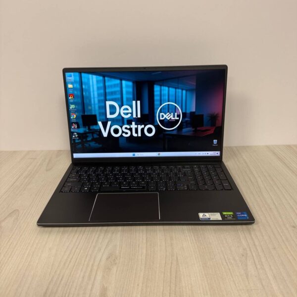 Ігровий ультрабук Б-клас Dell Vostro 15 7510 / 15.6" (1920x1080) IPS / Intel Core i7-11800H (8 (16) ядер по 2.3 - 4.6 GHz) / 16 GB DDR4 / 512 GB SSD NVMe / nVidia GeForce RTX 3050, 4 GB GDDR6, 128-bit / WebCam - Зображення 2