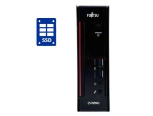 Неттоп Fujitsu Esprimo Q556 USFF / Intel Core i3-6100T (2 (4) ядра по 3.2 GHz) / 8 GB DDR4 / 256 GB SSD M.2 NMVe / Intel HD Graphics 530
