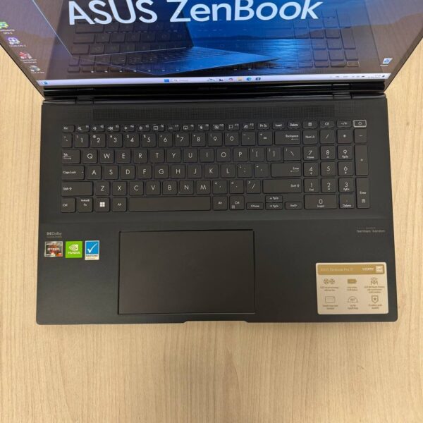 Ігровий ноутбук Asus ZenBook Pro 17 UM6702R / 17.3" (2560x1440) IPS Touch / AMD Ryzen 7 6800H (8 (16) ядер по 3.2 - 4.7 GHz) / 16 GB DDR5 / 512 GB SSD NVMe / nVidia GeForce RTX 3050, 4 GB GDDR6, 128-bit / WebCam - Зображення 7