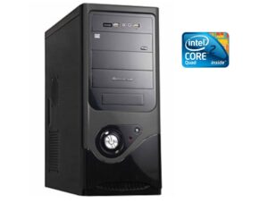 ПК Б-клас Golden Field 5003B Tower / Intel Core 2 Quad Q8300 (4 ядра по 2.5 GHz) / 4 GB DDR3 / 120 GB SSD / Intel GMA 4500 / 420W / Win 10