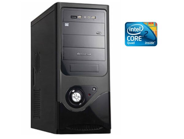 ПК Б-клас Golden Field 5003B Tower / Intel Core 2 Quad Q8300 (4 ядра по 2.5 GHz) / 4 GB DDR3 / 120 GB SSD / Intel GMA 4500 / 420W / Win 10