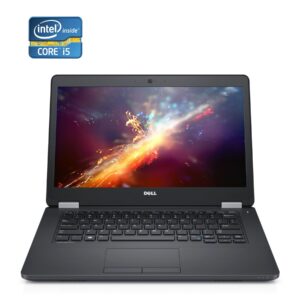 Ультрабук Б-клас Dell Latitude E5470 / 14" (1920x1080) IPS Touch / Intel Core i5-6200U (2 (4) ядра по 2.3 - 2.8 GHz) / 8 GB DDR4 / 128 GB SSD M.2 / Intel HD Graphics 520 / WebCam