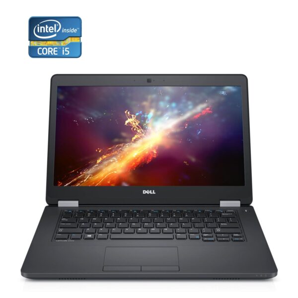 Ультрабук Б-клас Dell Latitude E5470 / 14" (1920x1080) IPS Touch / Intel Core i5-6200U (2 (4) ядра по 2.3 - 2.8 GHz) / 8 GB DDR4 / 128 GB SSD M.2 / Intel HD Graphics 520 / WebCam