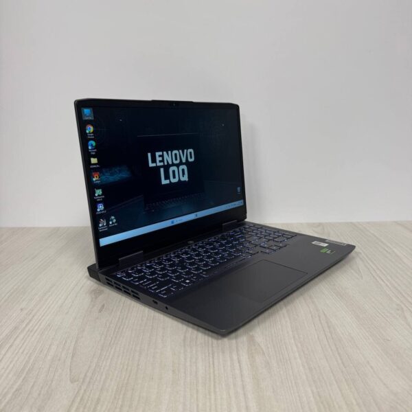 Ігровий ноутбук Б-клас Lenovo LOQ 15APH8 / 15.6" (1920x1080) IPS / AMD Ryzen 7 7840HS (8 (16) ядер по 3.8 - 5.1 GHz) / 16 GB DDR5 / 512 GB SSD NVMe / nVidia GeForce RTX 4060, 8 GB GDDR6, 128-bit / WebCam - Зображення 4
