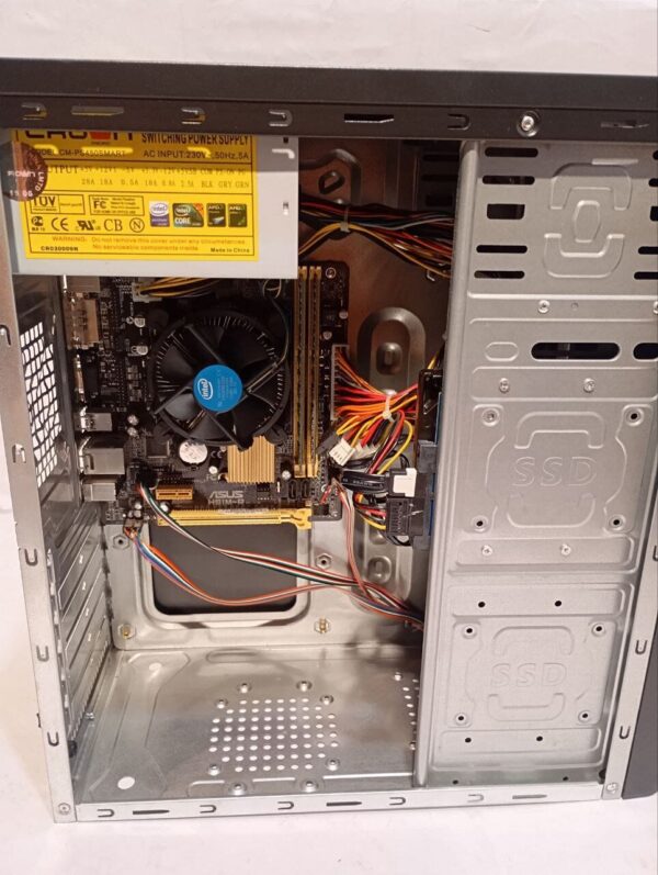ПК Crown SM601 Tower / Intel Core i5-4670 (4 ядра по 3.4 - 3.8 GHz) / 8 GB DDR3 / 500 GB HDD / Intel HD Graphics 4600 / 450W - Зображення 5