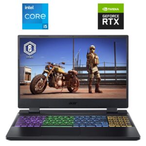 Ігровий ноутбук Acer Nitro 5 AN515-58 / 15.6" (1920x1080) IPS / Intel Core i5-12500H (12 (16) ядер по 3.3 - 4.5 GHz) / 16 GB DDR5 / 512 GB SSD NVMe / nVidia GeForce RTX 4050, 6 GB GDDR6, 96-bit / WebCam