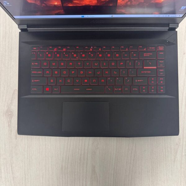 Ігровий ноутбук Б-клас MSI GF63 Thin 11UC / 15.6" (1920x1080) IPS / Intel Core i5-11400H (6 (12) ядер по 2.7 - 4.5 GHz) / 8 GB DDR4 / 512 GB SSD NVMe / nVidia GeForce RTX 3050, 4 GB GDDR6, 128-bit / WebCam - Зображення 7