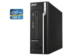 ПК Б-клас Acer Veriton X2632G SFF / Intel Core i5-4460 (4 ядра по 3.2 - 3.4 GHz) / 8 GB DDR3 / 320 GB HDD / Intel HD Graphics 4600 / DVD-RW
