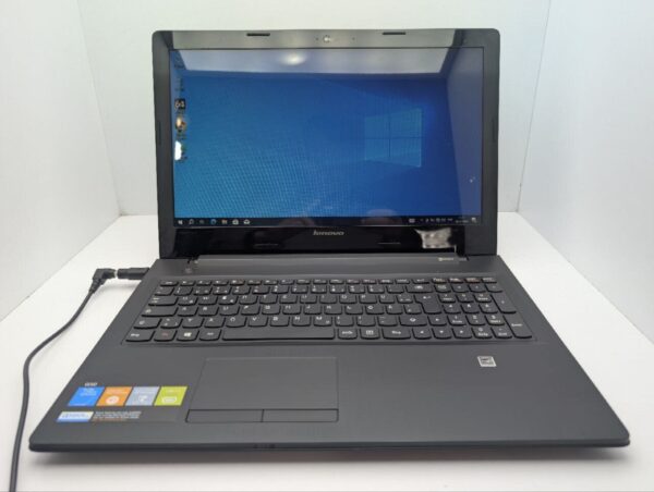 Ноутбук Lenovo G50 / 15.6" (1366x768) TN / Intel Celeron N2830 (2 ядра по 2.16 - 2.41 GHz) / 8 GB DDR3 / 120 GB SSD / Intel HD Graphics / WebCam / DVD-ROM - Зображення 2
