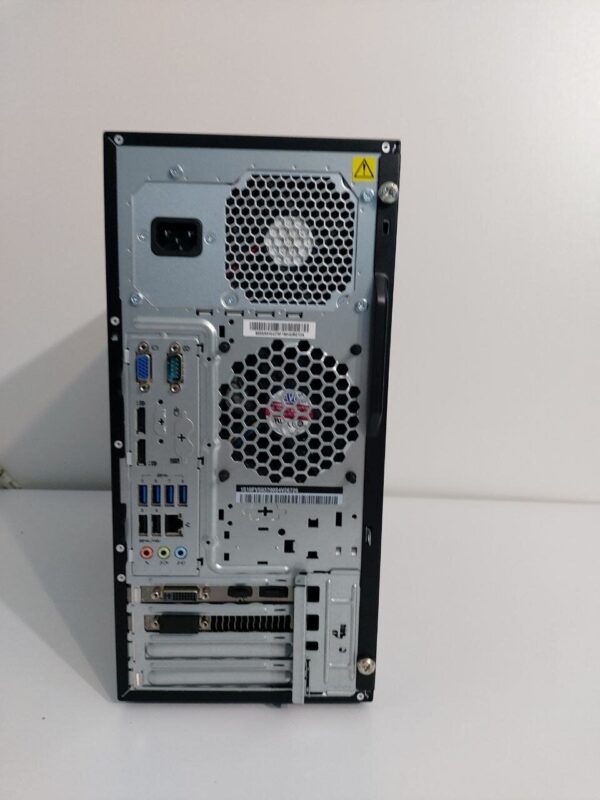 Комплект: Lenovo ThinkCentre M800 Tower / Intel Core i5-6500 (4 ядра по 3.2 - 3.6 GHz) / 16 GB DDR4 / 120 GB SSD + 512 GB SSD / nVidia GeForce GTX 950, 2 GB GDDR5, 128-bit / DVD-ROM + Монітор LG 24MB37PM-B / 24" (1920x1080) IPS - Зображення 4