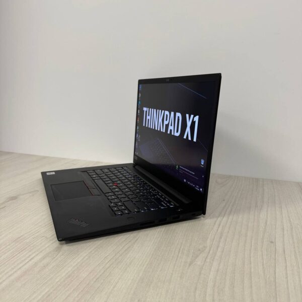Ігровий ультрабук Б-клас Lenovo ThinkPad X1 Extreme Gen 3 / 15.6" (3840x2160) IPS / Intel Core i7-10850H (6 (12) ядер по 2.7 - 5.1 GHz) / 16 GB DDR4 / 512 GB SSD NVMe / nVidia GeForce GTX 1650 Max-Q, 4 GB GDDR6, 128-bit / WebCam - Зображення 5