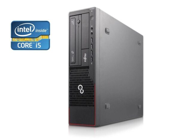 ПК Fujitsu Esprimo E700 E85+ SFF / Intel Core i5-2500S (4 ядра по 2.7 - 3.7 GHz) / 8 GB DDR3 / 240 GB SSD / Intel HD Graphics 2000 / DVD-RW