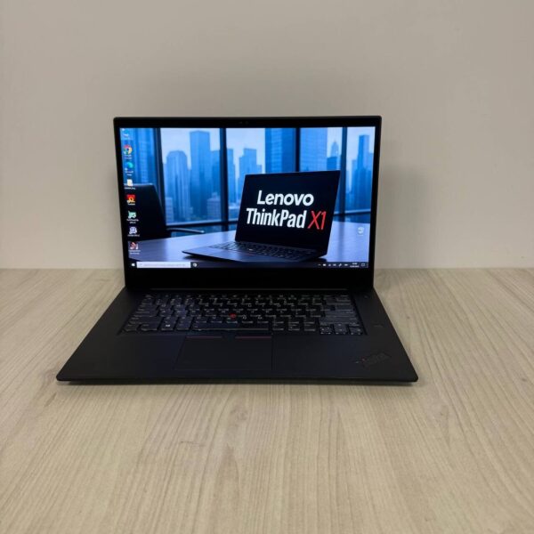 Ігровий ультрабук Lenovo ThinkPad X1 Extreme / 15.6" (3840x2160) IPS / Intel Core i7-8850H (6 (12) ядер по 2.6 - 4.3 GHz) / 16 GB DDR4 / 512 GB SSD NVMe / nVidia GeForce GTX 1050 Ti Max-Q, 4 GB GDDR5, 128-bit / WebCam - Зображення 2