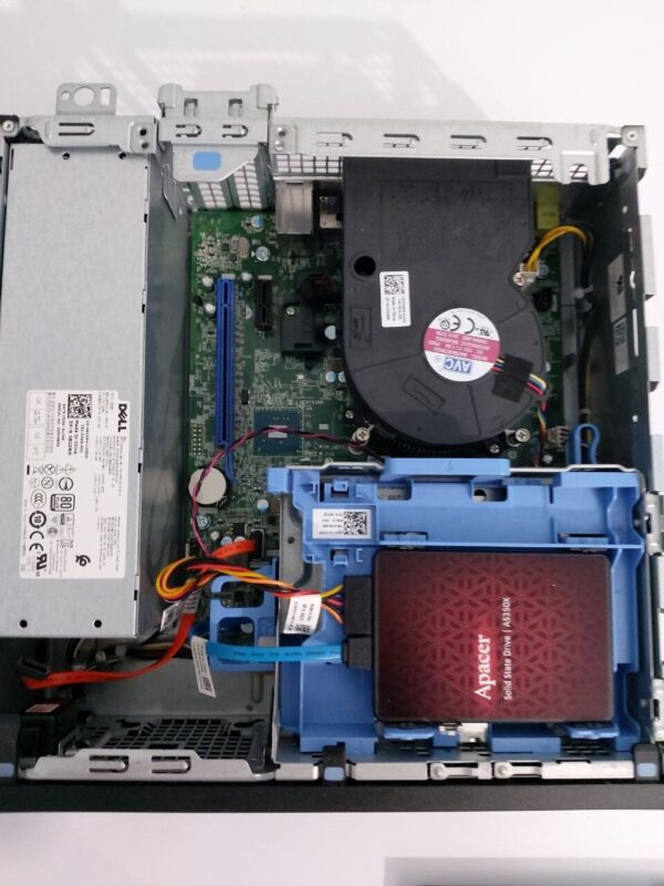Комплект: Dell OptiPlex 3050 SFF / Intel Core i5-7400T (4 ядра по 2.4 - 3.0 GHz) / 16 GB DDR4 / 128 GB SSD M.2 + 512 GB SSD / Intel HD Graphics 630 / DVD-ROM + Монітор LG 24MB37PM-B / 24" (1920x1080) IPS - Зображення 4