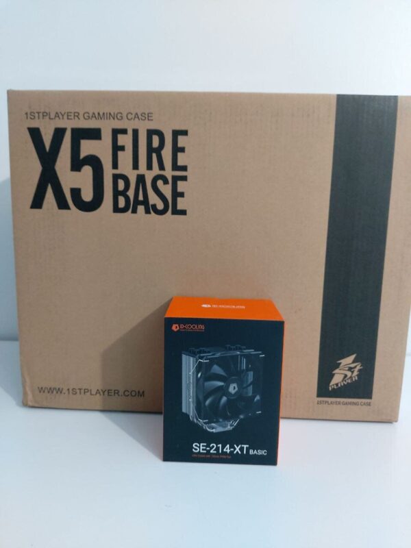 Ігровий ПК 1stPlayer X5 Fire Base Tower / Intel Core i5-7600K (4 ядра по 3.8 - 4.2 GHz) / 16 GB DDR4 / 128 GB SSD M.2 + 512 GB SSD / AMD Radeon RX 580, 8 GB GDDR5, 256-bit / 500W - Зображення 6