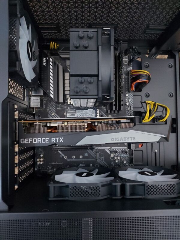 Ігровий ПК 1stPlayer Mi7-A Tower / Intel Core i5-10400 (6 (12) ядер по 2.9 - 4.30 GHz) / 24 GB DDR4 / 512 GB SSD M.2 + 500 GB HDD / nVidia GeForce RTX 3060 Ti, 8 GB GDDR6, 256-bit / 650W - Зображення 5