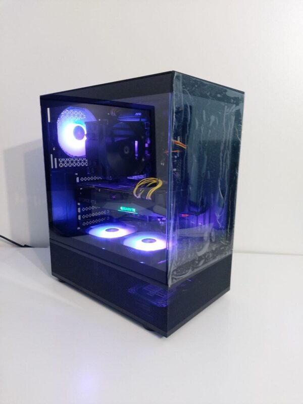 Ігровий ПК 1stPlayer Mi7-A Tower / Intel Core i5-10400 (6 (12) ядер по 2.9 - 4.30 GHz) / 24 GB DDR4 / 512 GB SSD M.2 + 500 GB HDD / nVidia GeForce RTX 3060 Ti, 8 GB GDDR6, 256-bit / 650W - Зображення 3
