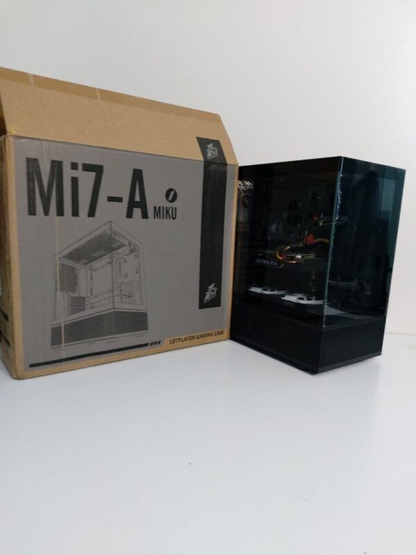 Ігровий ПК 1stPlayer Mi7-A Tower / Intel Core i5-9400 (6 ядер по 2.9 - 4.1 GHz) / 32 GB DDR4 / 256 GB SSD M.2 + 512 GB SSD / nVidia GeForce GTX 1660 Ti, 6 GB GDDR6, 192-bit / 500W - Зображення 3