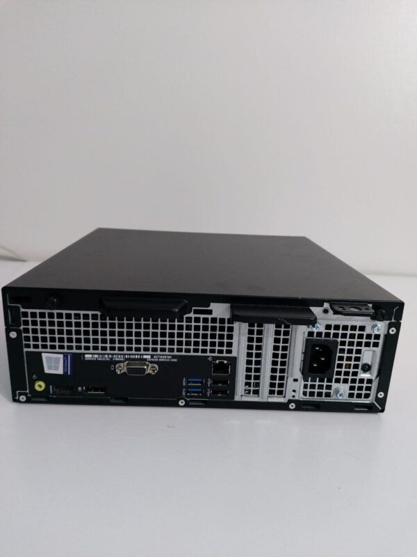 Комплект: Dell OptiPlex 3050 SFF / Intel Core i5-7400T (4 ядра по 2.4 - 3.0 GHz) / 16 GB DDR4 / 128 GB SSD M.2 + 512 GB SSD / Intel HD Graphics 630 / DVD-ROM + Монітор LG 24MB37PM-B / 24" (1920x1080) IPS - Зображення 5