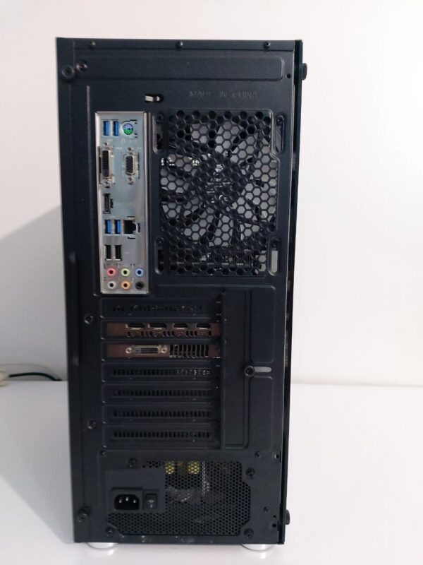 Ігровий ПК 1stPlayer X5 Fire Base Tower / Intel Core i5-7600K (4 ядра по 3.8 - 4.2 GHz) / 16 GB DDR4 / 128 GB SSD M.2 + 512 GB SSD / AMD Radeon RX 580, 8 GB GDDR5, 256-bit / 500W - Зображення 5