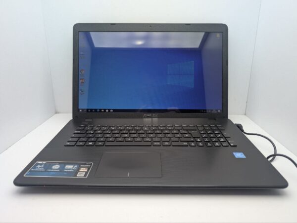 Ноутбук Asus R752S / 17.3" (1600x900) TN / Intel Pentium N3700 (4 ядра по 1.6 - 2.4 GHz) / 8 GB DDR3 / 120 GB SSD / Intel HD Graphics / WebCam - Зображення 2