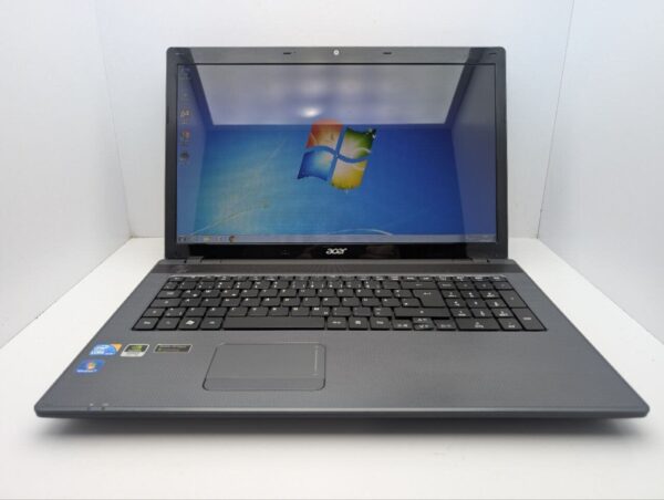 Ноутбук Acer Aspire 7739G / 17.3" (1600x900) TN / Intel Core i3-380M (2 (4) ядра по 2.5 GHz) / 6 GB DDR3 / 500 GB HDD / nVidia GeForce 610M, 1 GB GDDR3, 64-bit / WebCam / DVD-ROM - Зображення 2