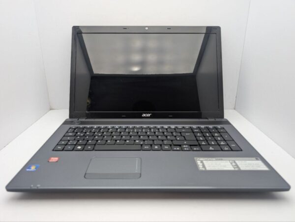 Ноутбук Acer Aspire 7250 / 17.3" (1600x900) TN / AMD E-450 (2 ядра по 1.66 GHz) / 6 GB DDR3 / 120 GB SSD / AMD Radeon HD 6320 Graphics / WebCam / DVD-ROM - Зображення 3