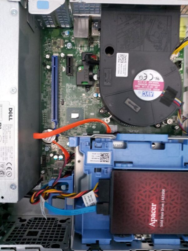 Комп'ютер Dell OptiPlex 3050 SFF / Intel Core i5-7500 (4 ядра по 3.4 - 3.8 GHz) / 16 GB DDR4 / 512 GB SSD / Intel HD Graphics 630 / DVD-ROM - Зображення 3